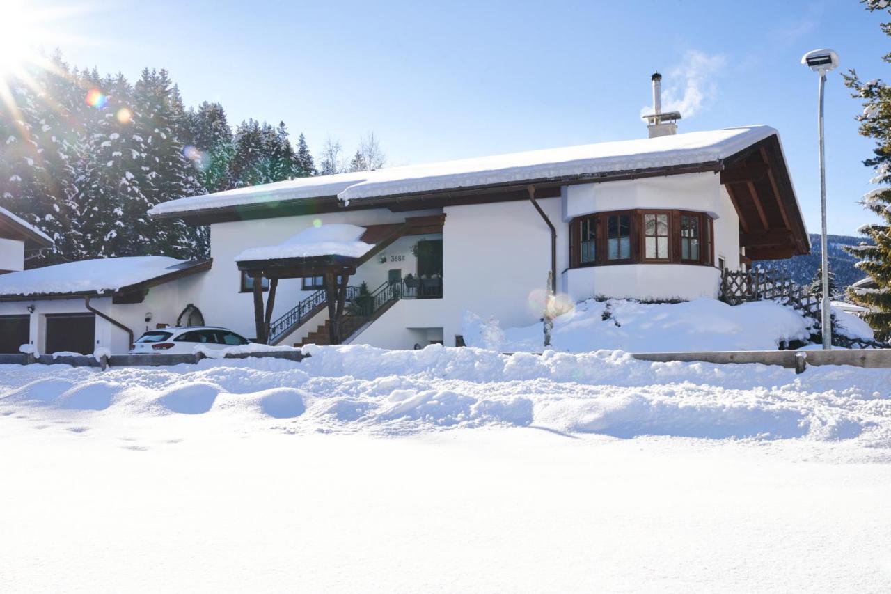 Ferienwohnung Haus Berta Leutasch Exterior foto